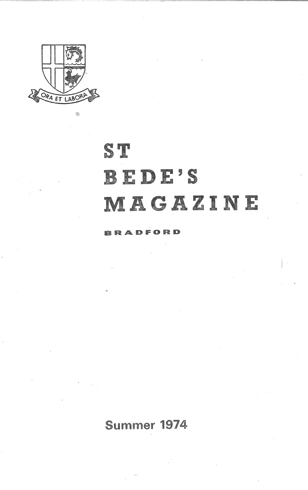 St Bede's Magazine