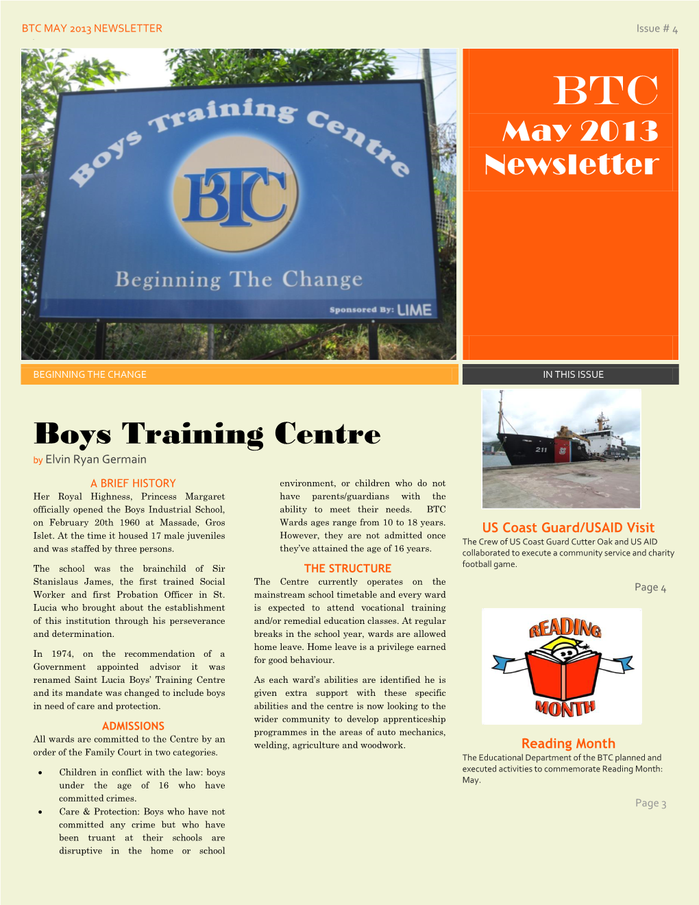 Boys Training Centre by Elvin Ryan Germain