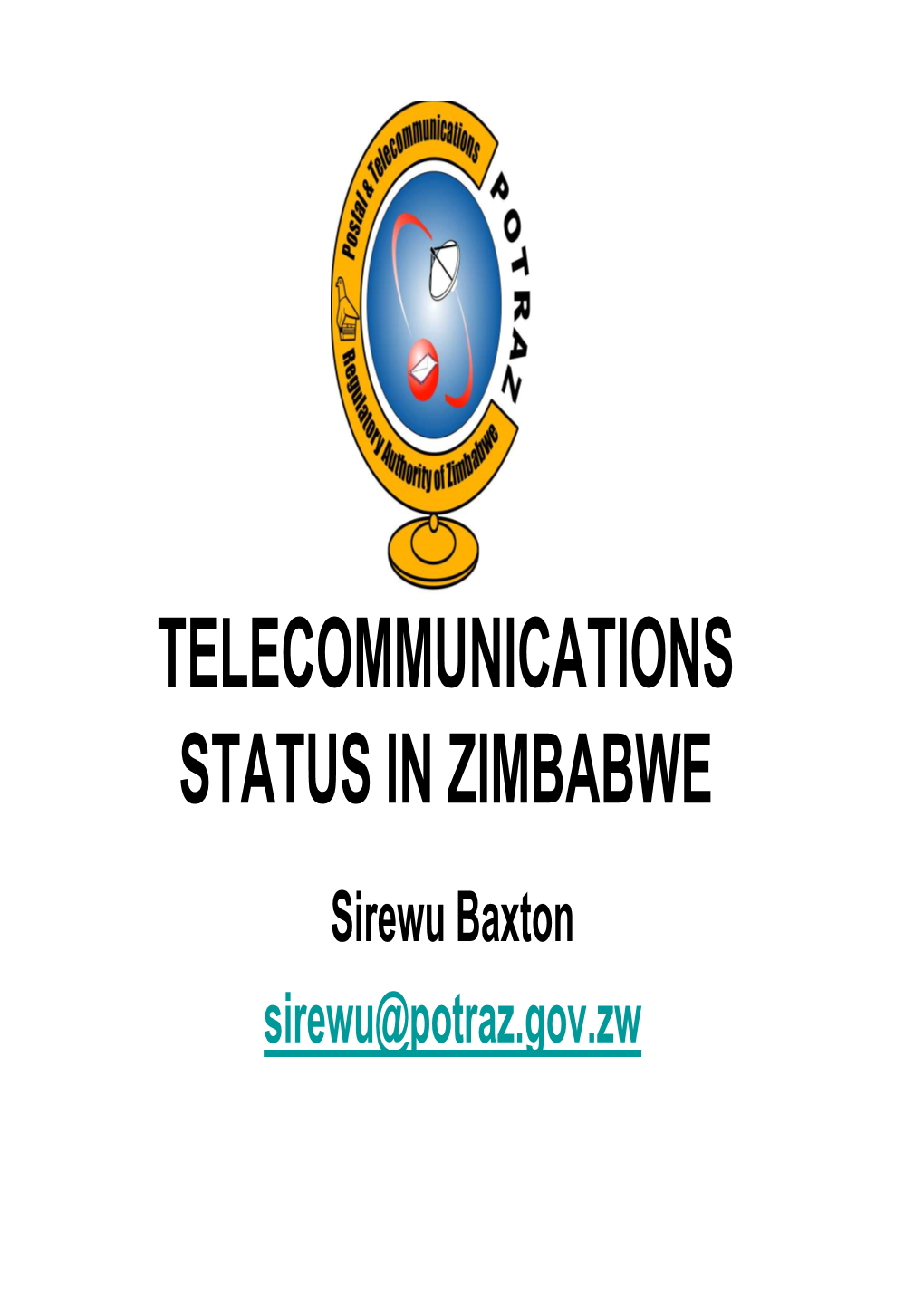 Status of Telecommunications Sector in Zimbabwe