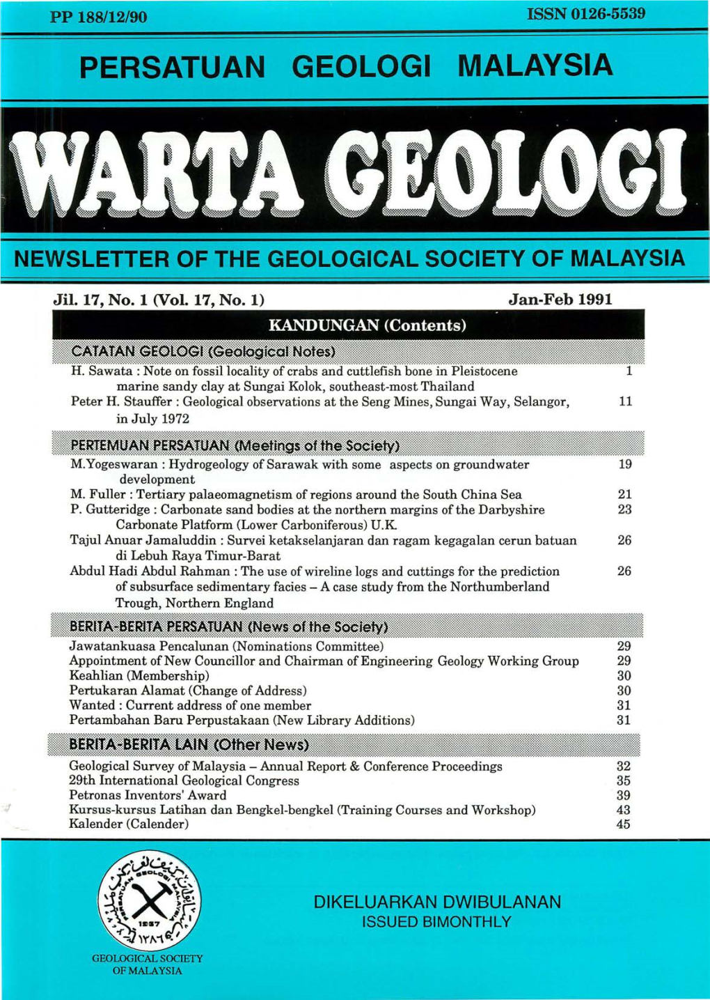 Geological Survey of Malaysia