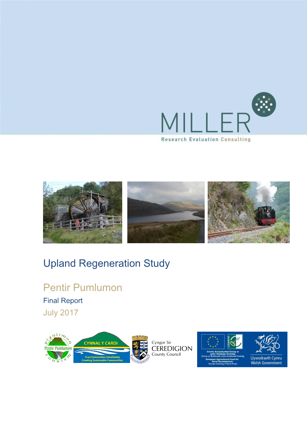 Upland Regeneration Study Pentir Pumlumon