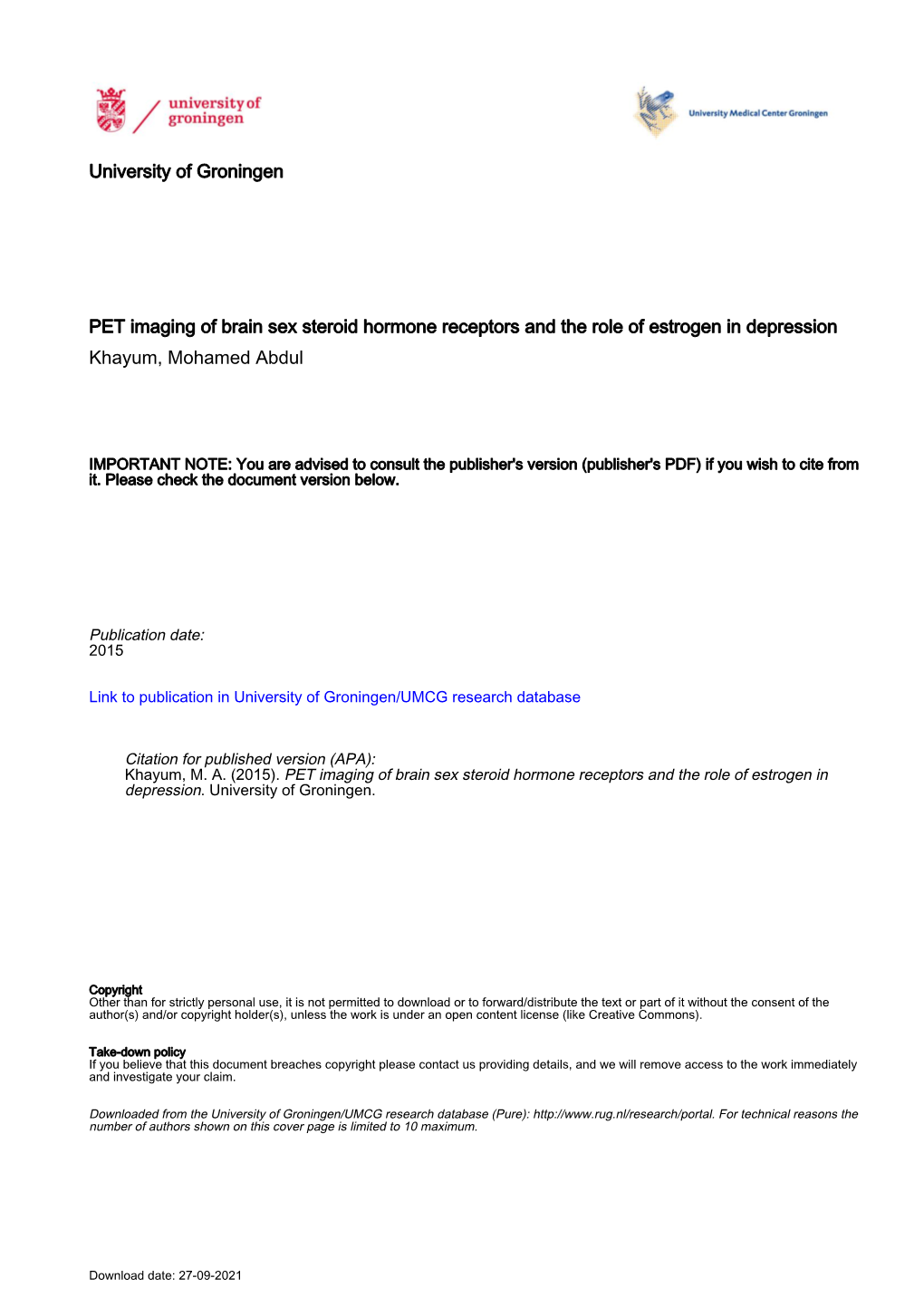 Chapter 2 PET and SPECT Imaging of Steroid Hormone Receptors