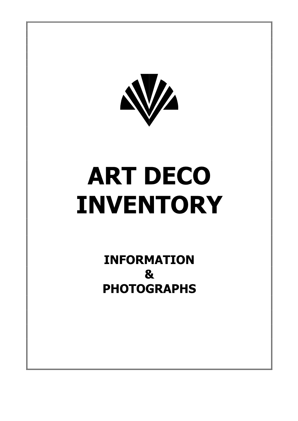 Art Deco Inventory