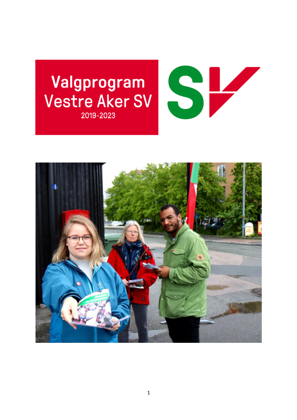 Program Vestre Aker SV 2019-2023