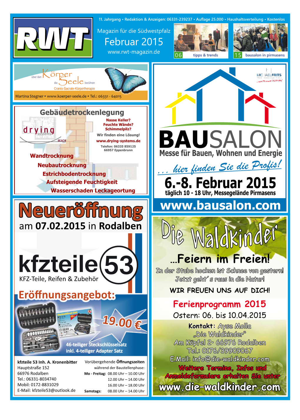 Februar 2015 06 Tipps & Trends 15 Bausalon in Pirmasens