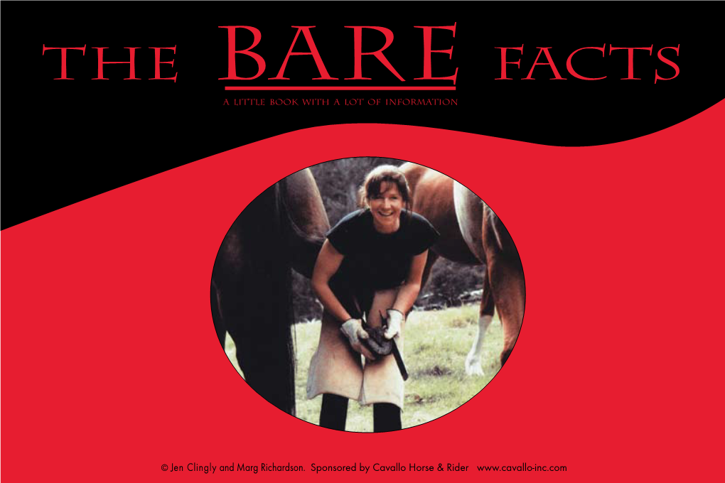 The Bare Facts ... for Cavallo Horse & Rider