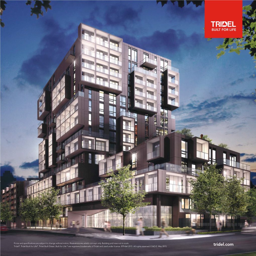 Tridel.Com INSERT FRONT 8 - 10.5” X 10.5”