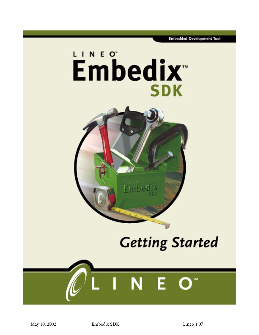May 10, 2002 Embedix SDK Lineo 1.07