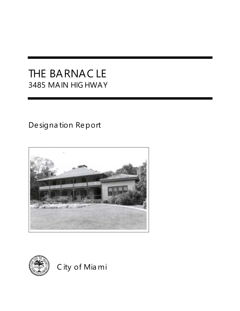 The Barnacle 3485 Main Highway