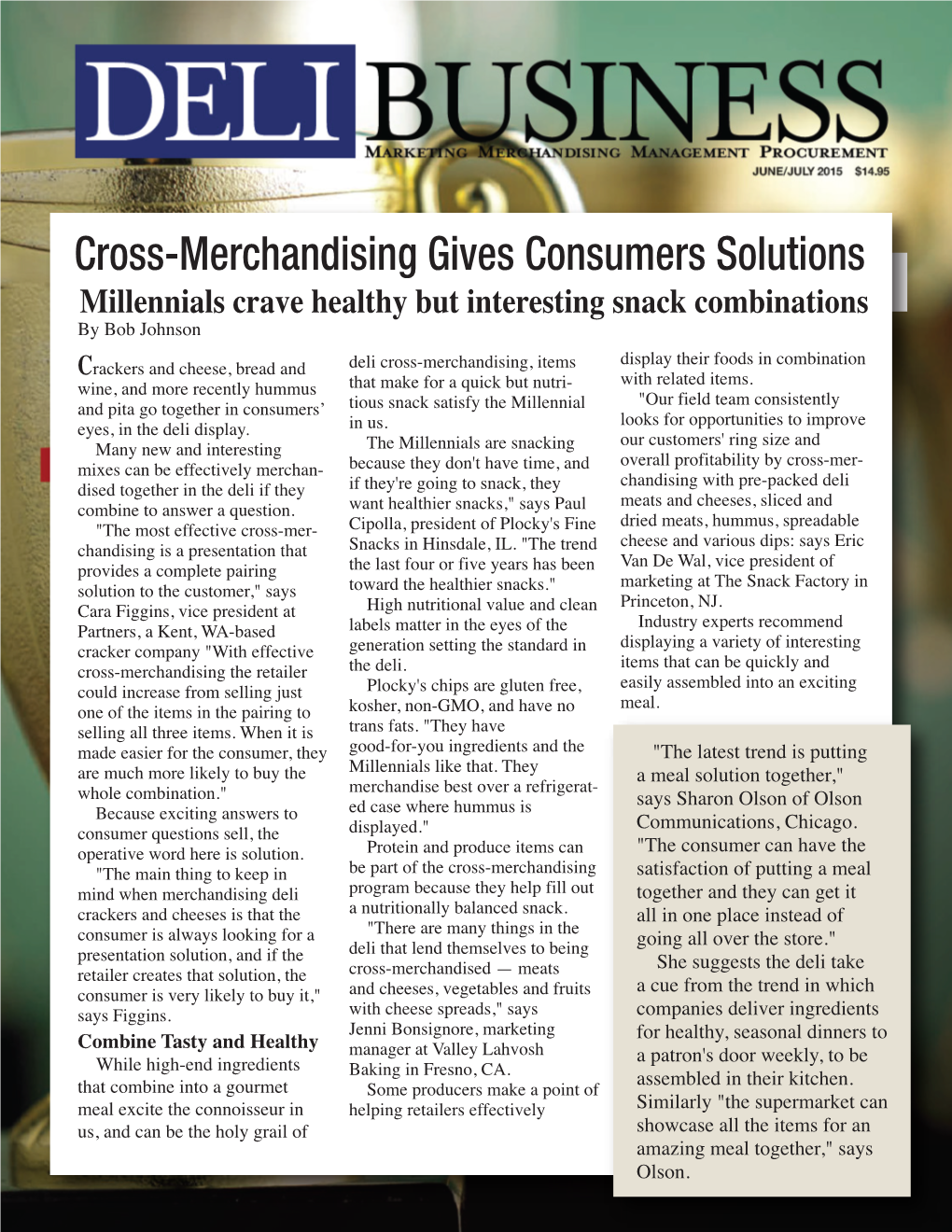 Cross-Merchandising Gives Consumers Solutions