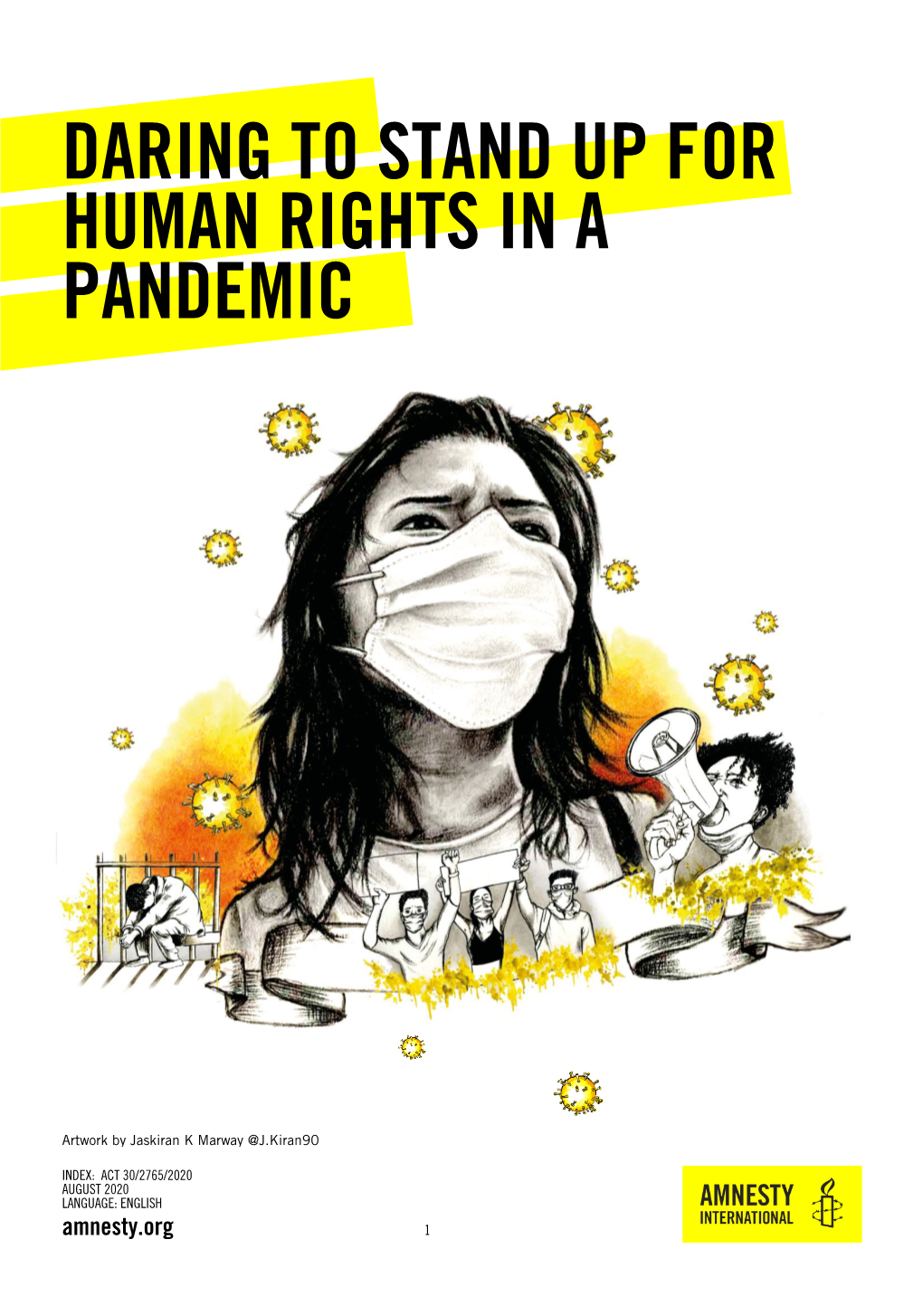 Daring to Stand up for Human Rights in a Pandemic