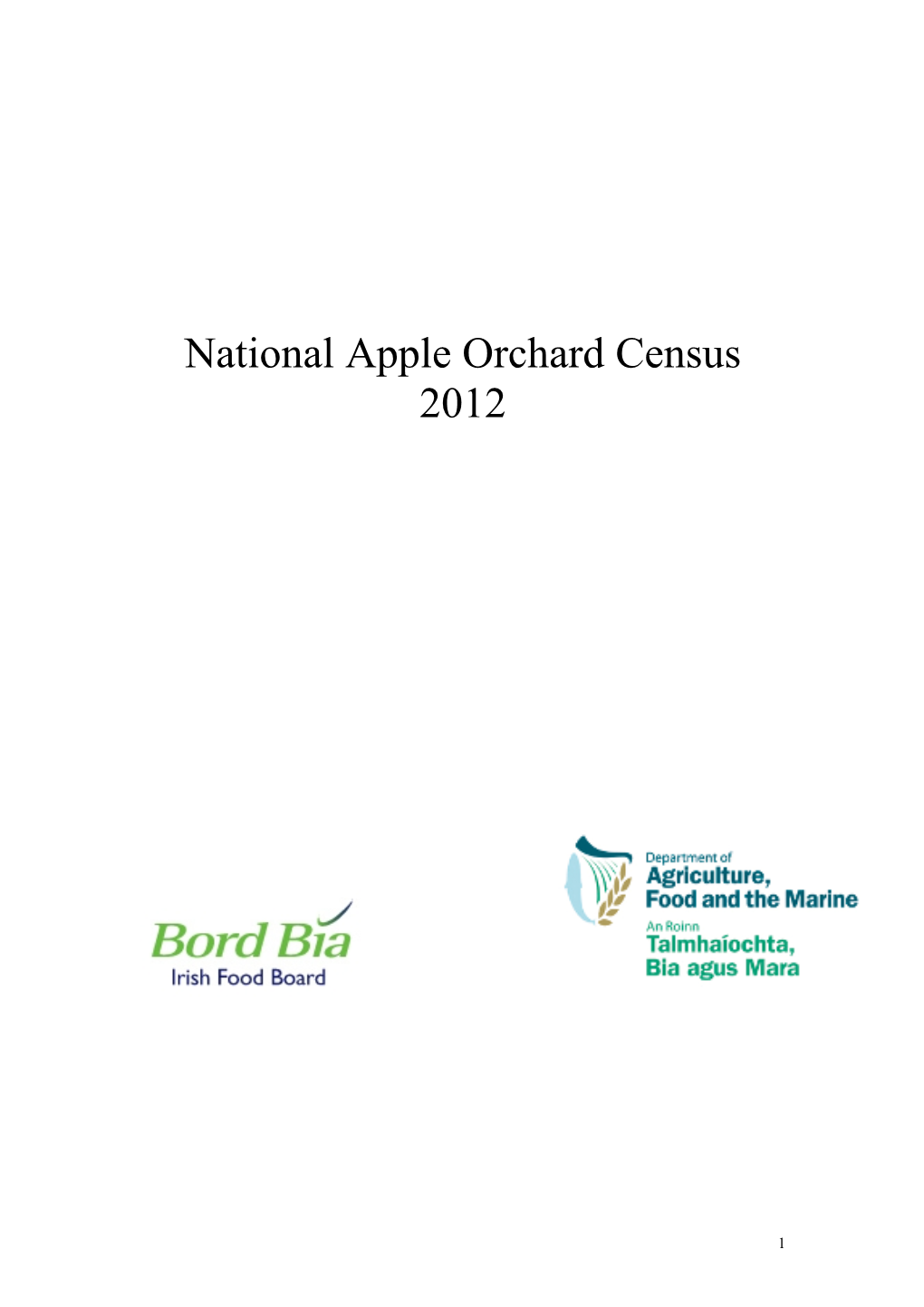 National Apple Orchard Census 2012