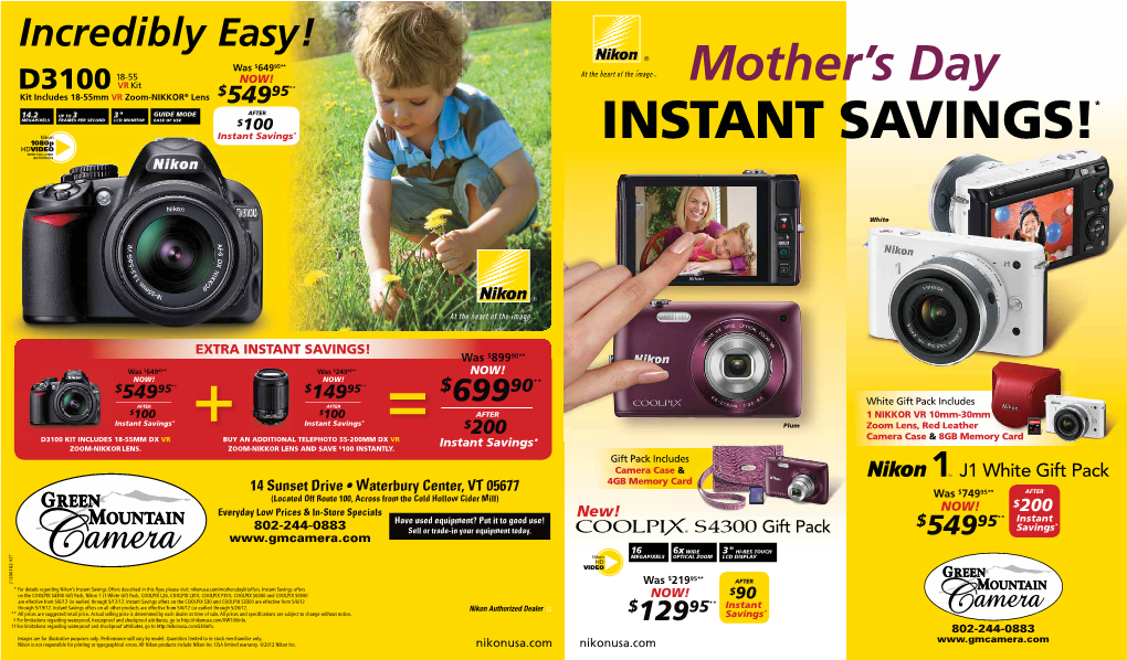 Instant Savings!*