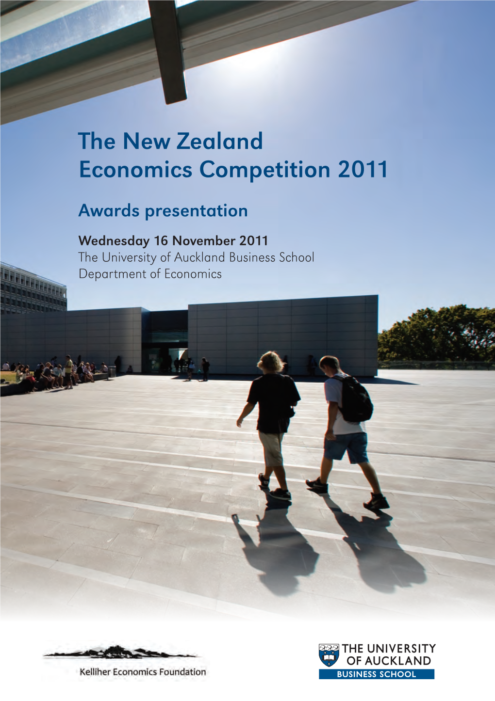 The New Zealand Economics Competition 2011