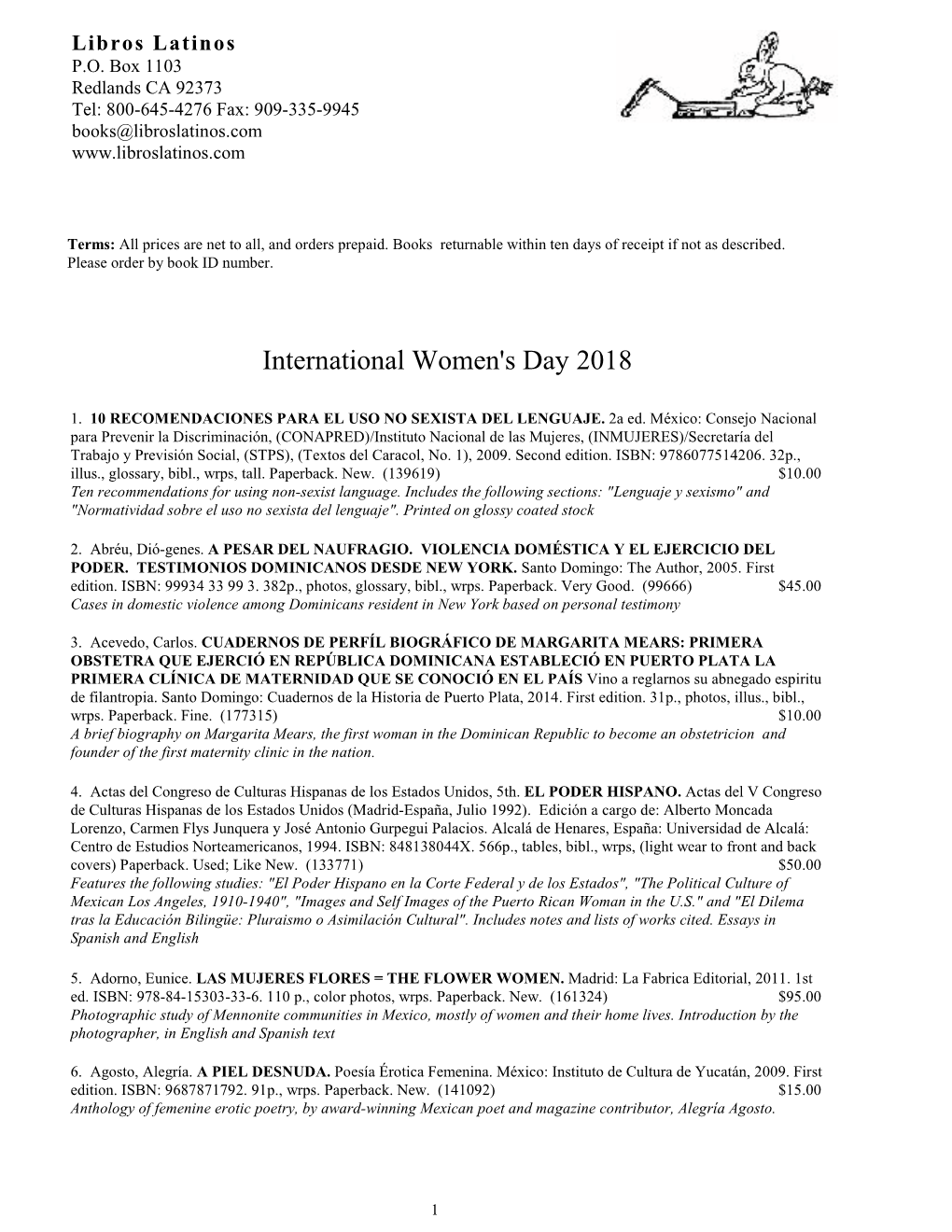 International Women's Day 2018