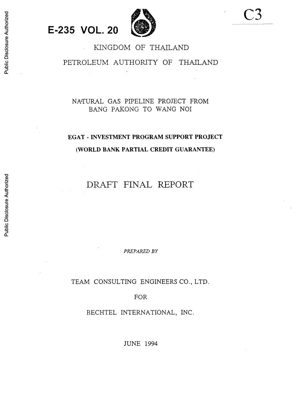 World Bank Document