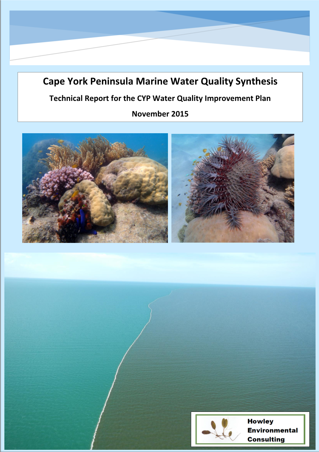 Cape York Peninsula Marine Water Quality Synthesis