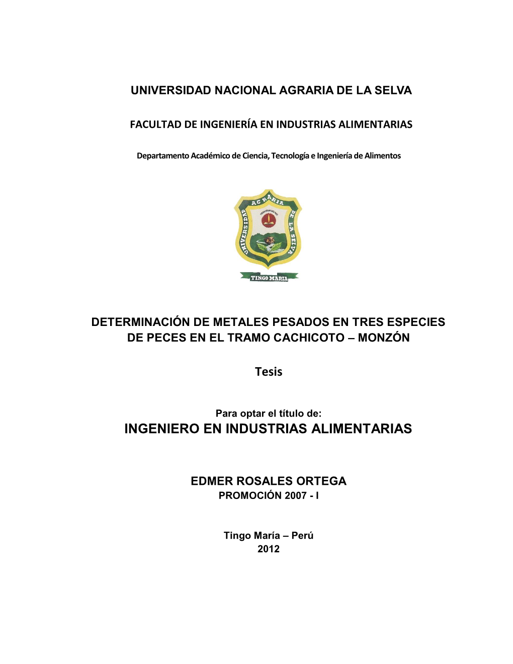 Tesis INGENIERO EN INDUSTRIAS ALIMENTARIAS