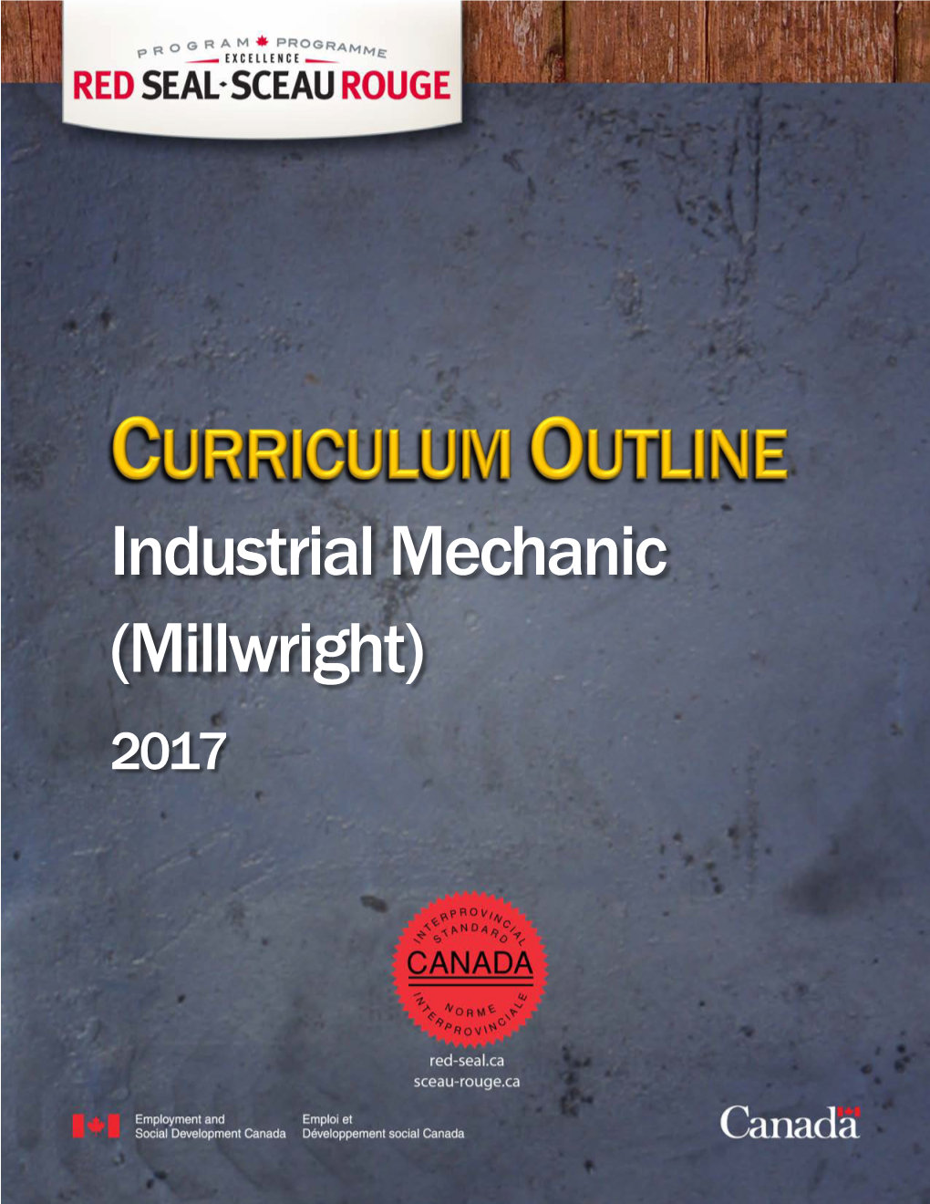 Curriculum Outline Industrial Mechanic (Millwright)