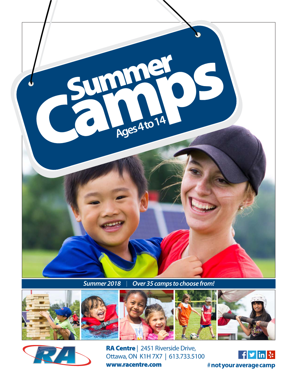 Summer Campsages 4 to 14