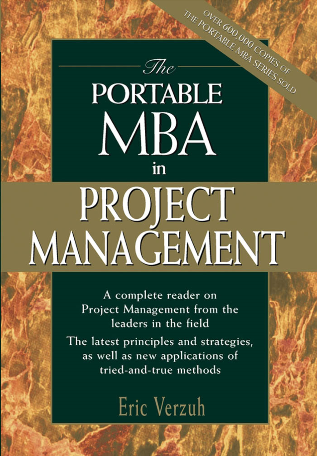 PORTABLE MBA in PROJECT MANAGEMENT the Portable MBA Series