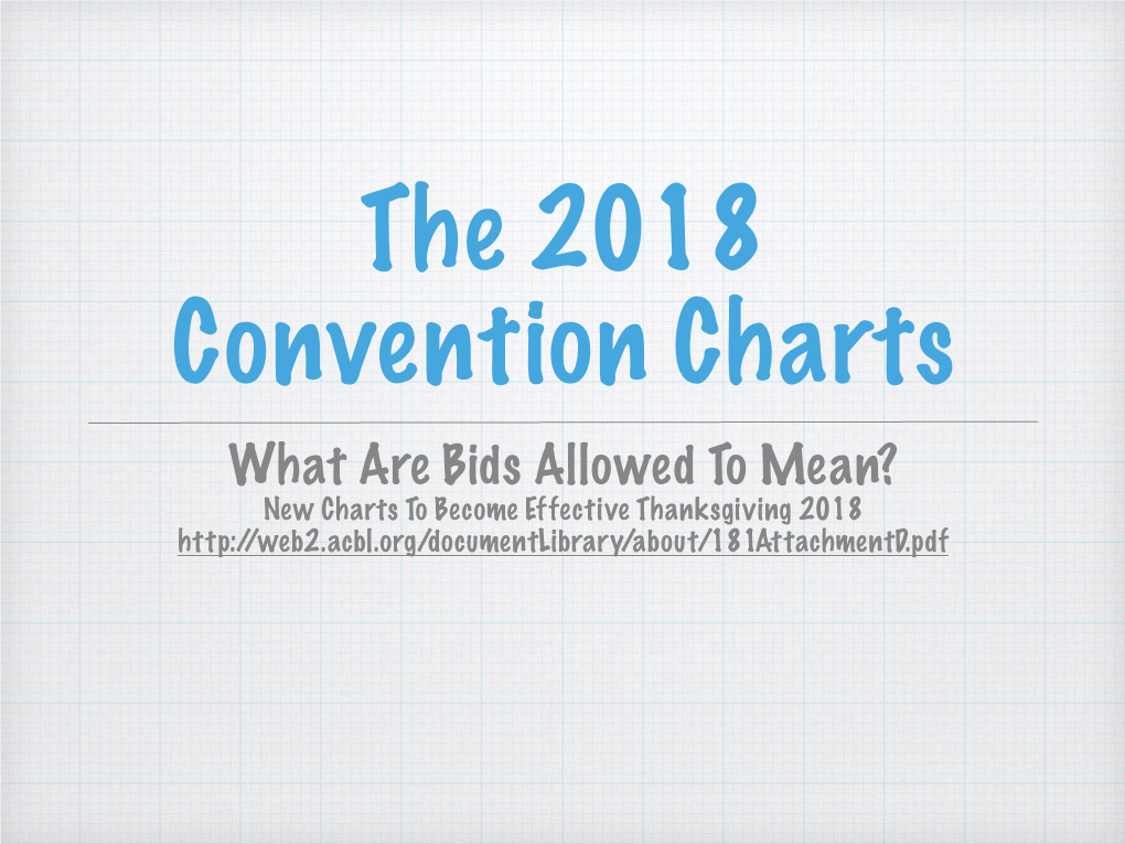 2018 Convention Charts.Pdf