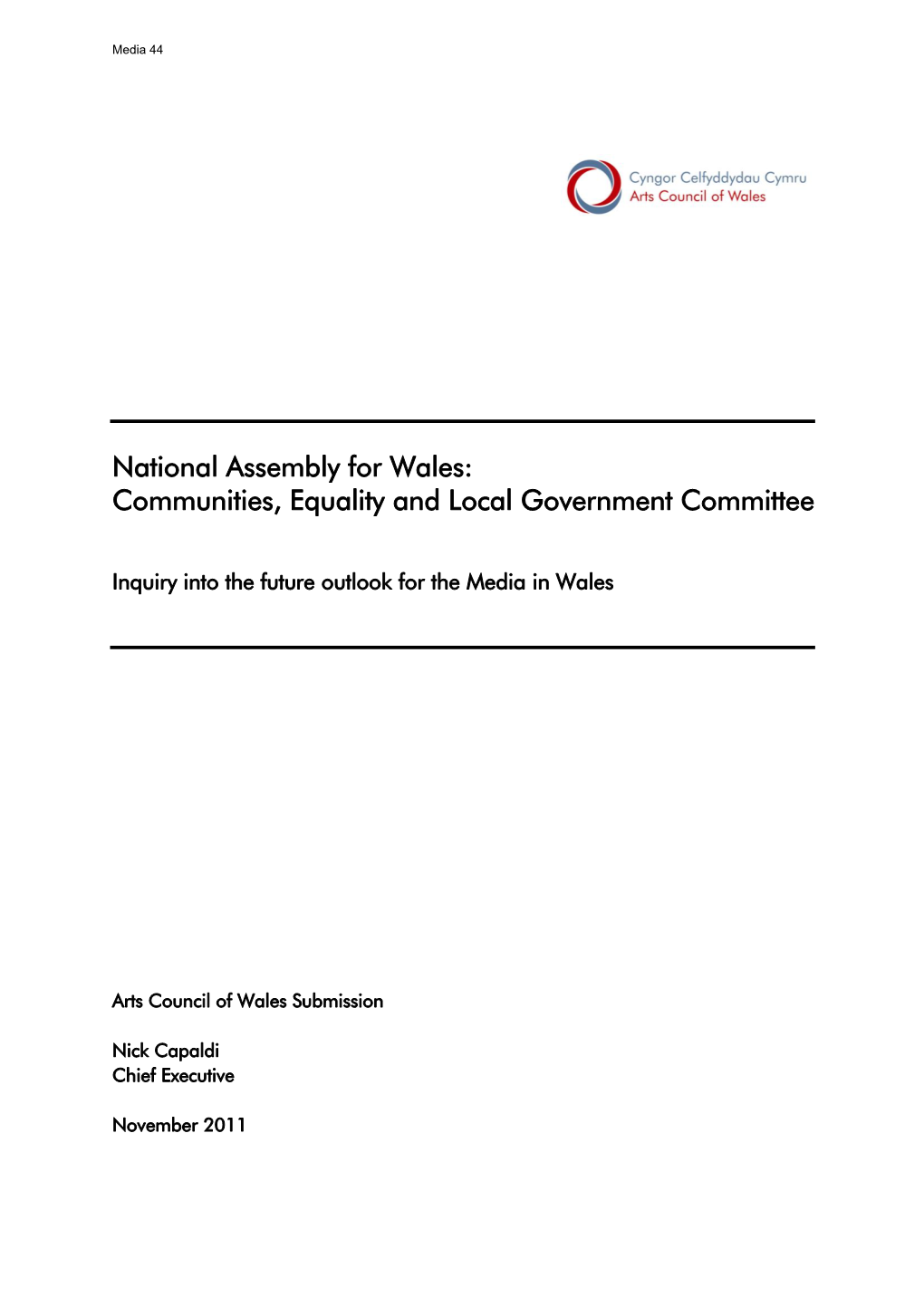 National Assembly for Wales: Communities, Equality and Local Government Committee