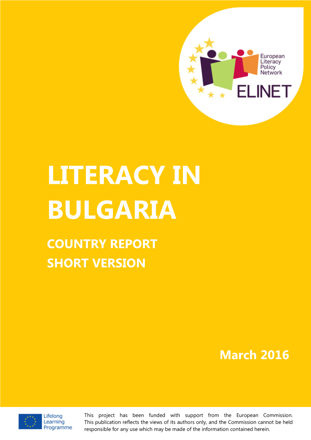 Literacy in Bulgaria