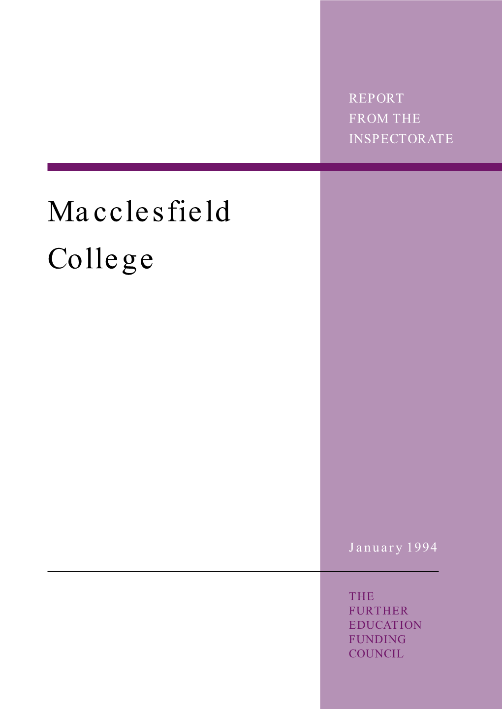 Macclesfield College