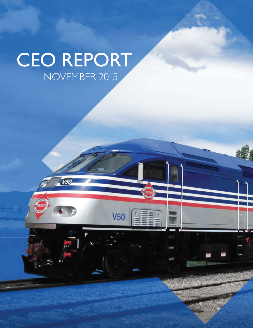 Ceo Report November 2015 Our Mission