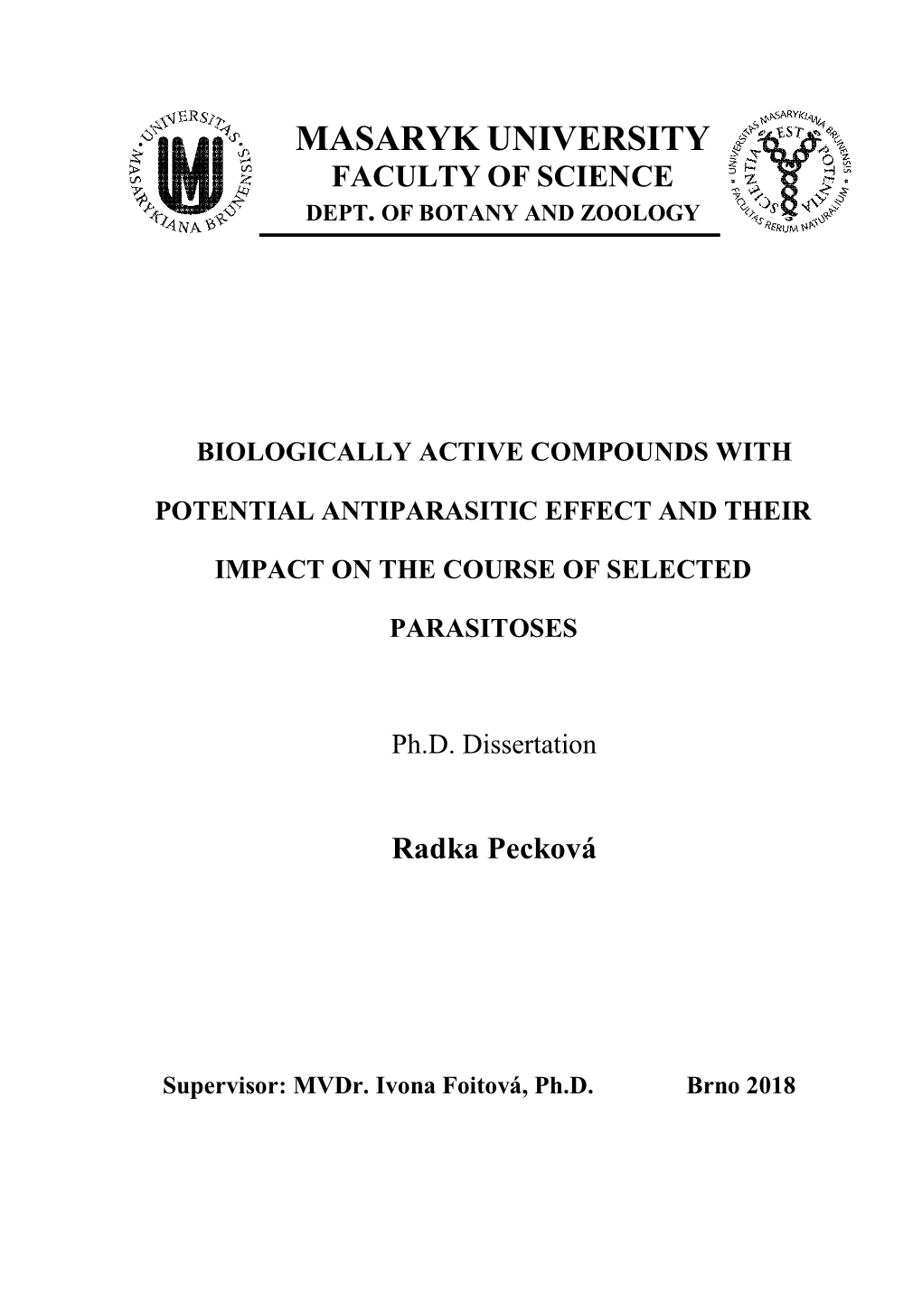 Statistical Comparison of Excystation Methods in Cryptosporidium Parvum Oocysts