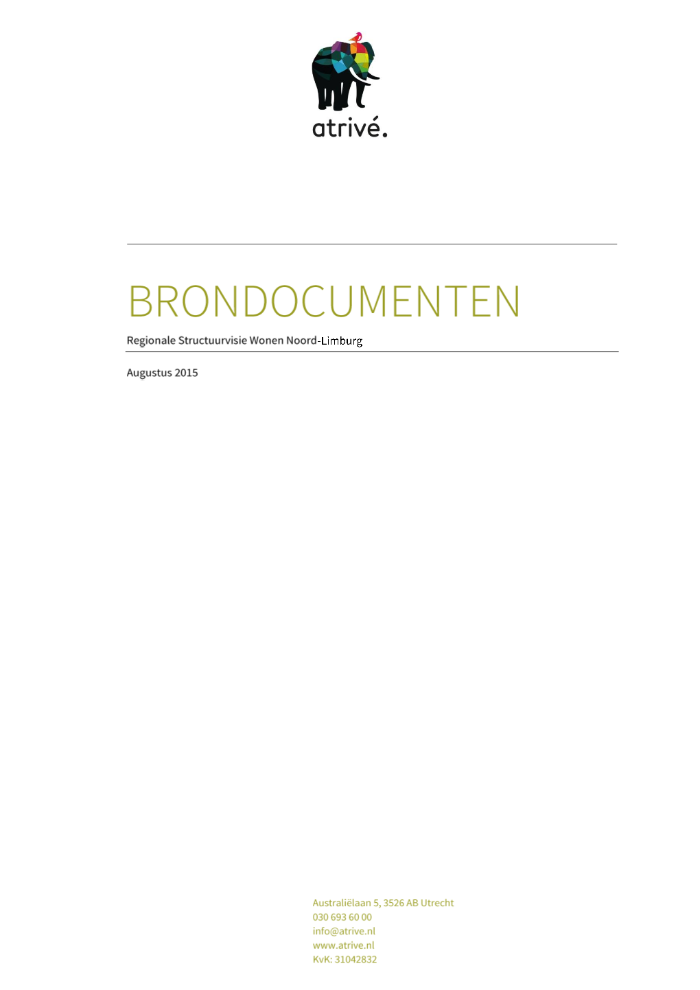 Bijlage 10 Brondocumenten