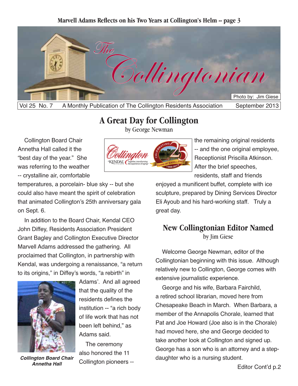 A Great Day for Collington by George Newman