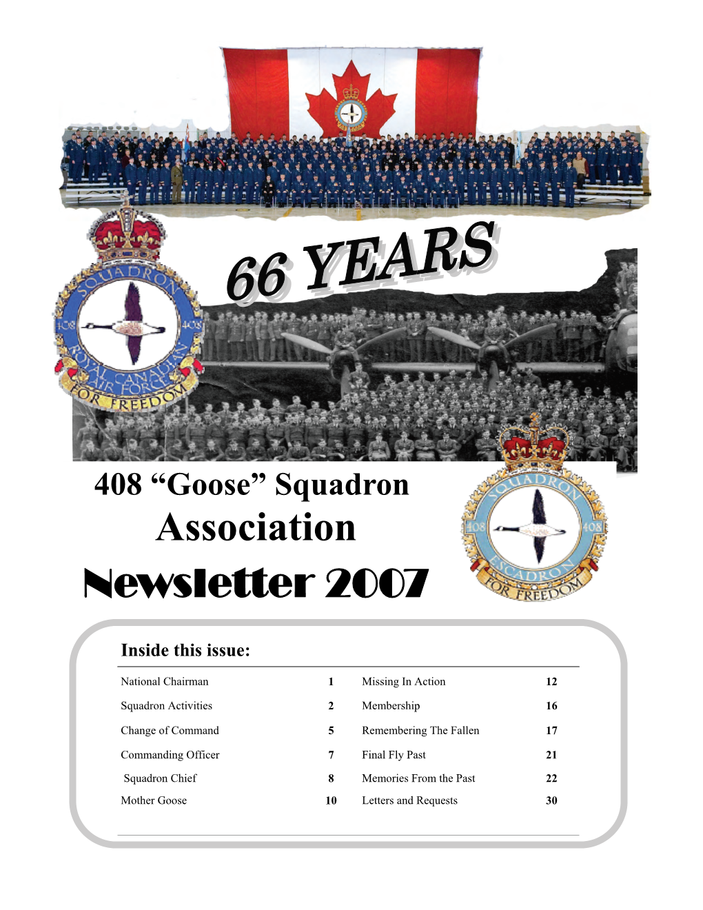 Association Newsletter 2007