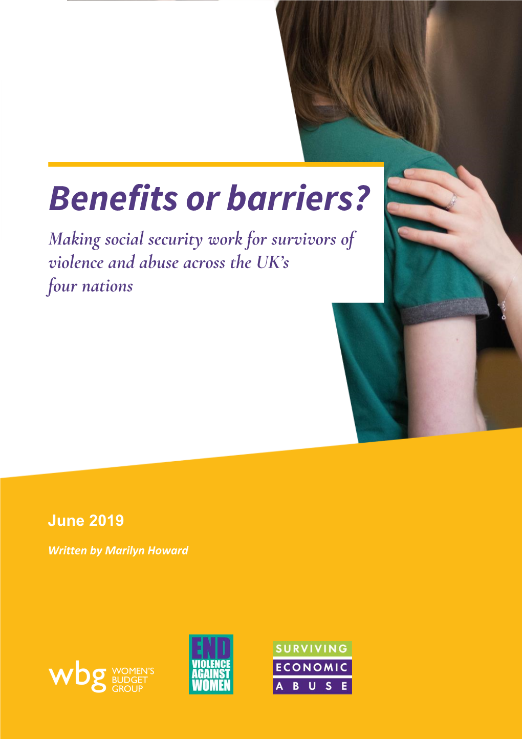 Benefits Or Barriers? Making Social Security Work for Survivors of Violence and Abuse Across the UK’S Four Nations