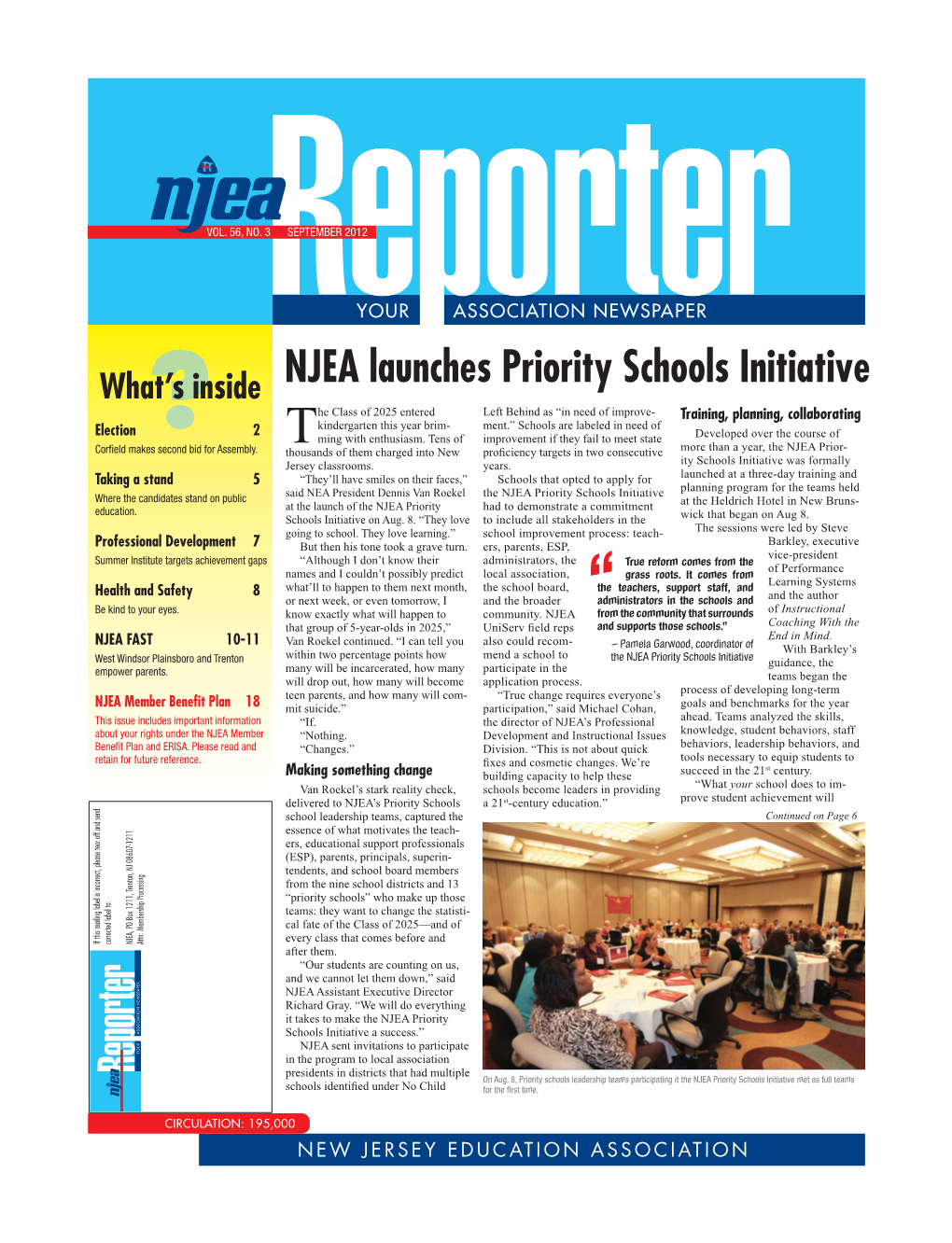 NJEA Launches Priority Schools Initiative