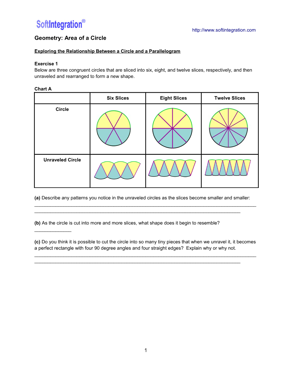 Exploring the Relationship Between a Circle and a Parallelogram