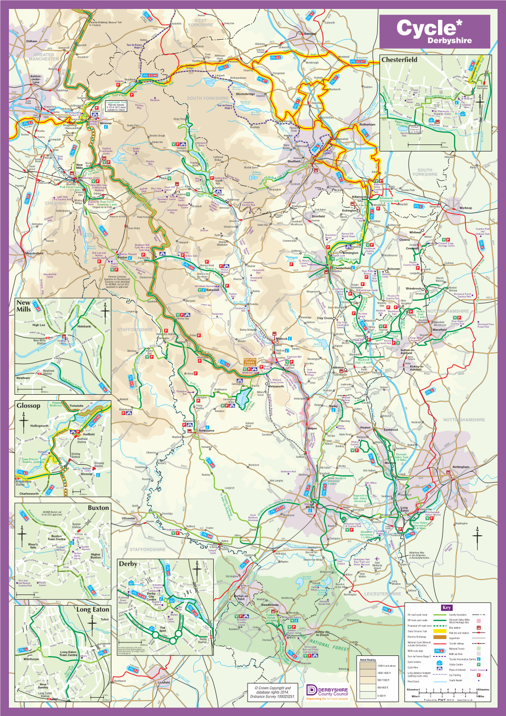 New Mills Buxton Long Eaton Glossop Derby Chesterfield