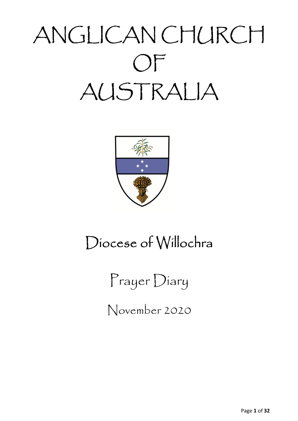 Anglican Church of Australia