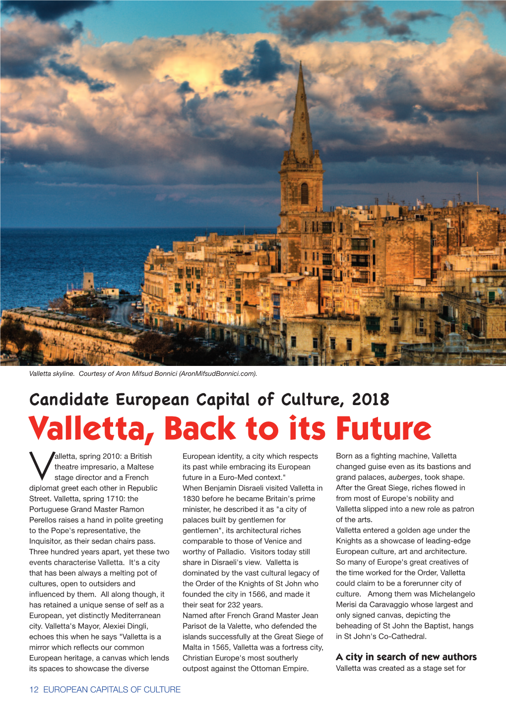 Valletta, Back to Its Future