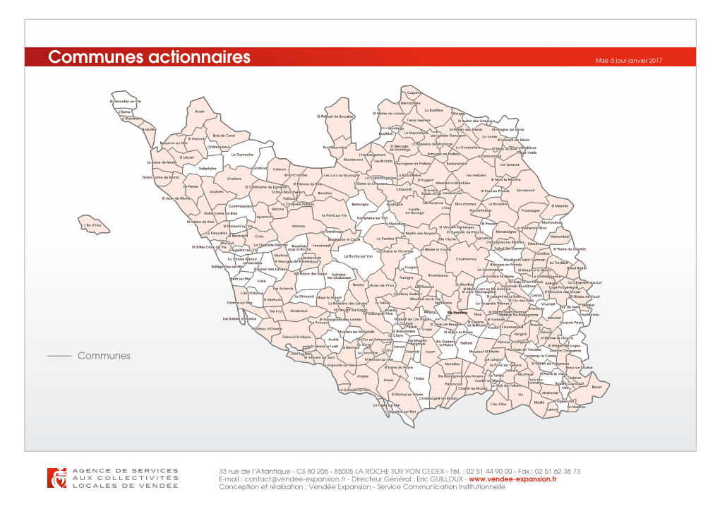 Communes Actionnaires Mise À Jour Janvier 2017