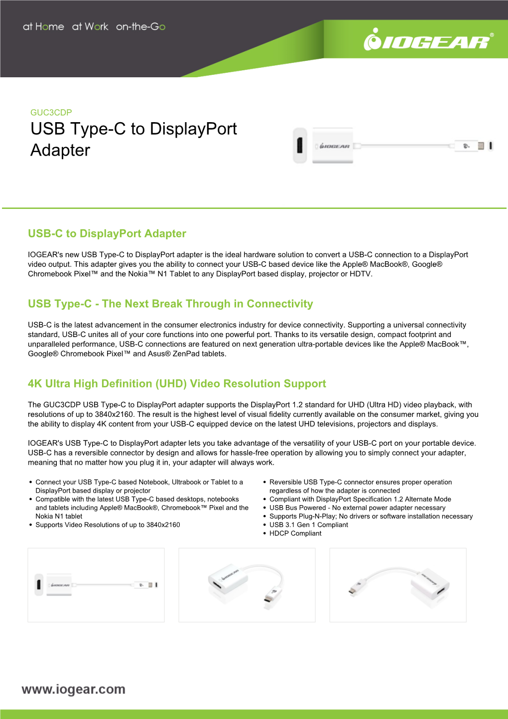 GUC3CDP Datasheet