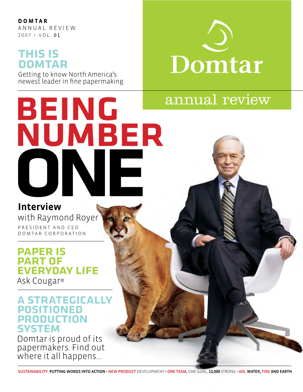 Domtar Annual Reviwe 2007