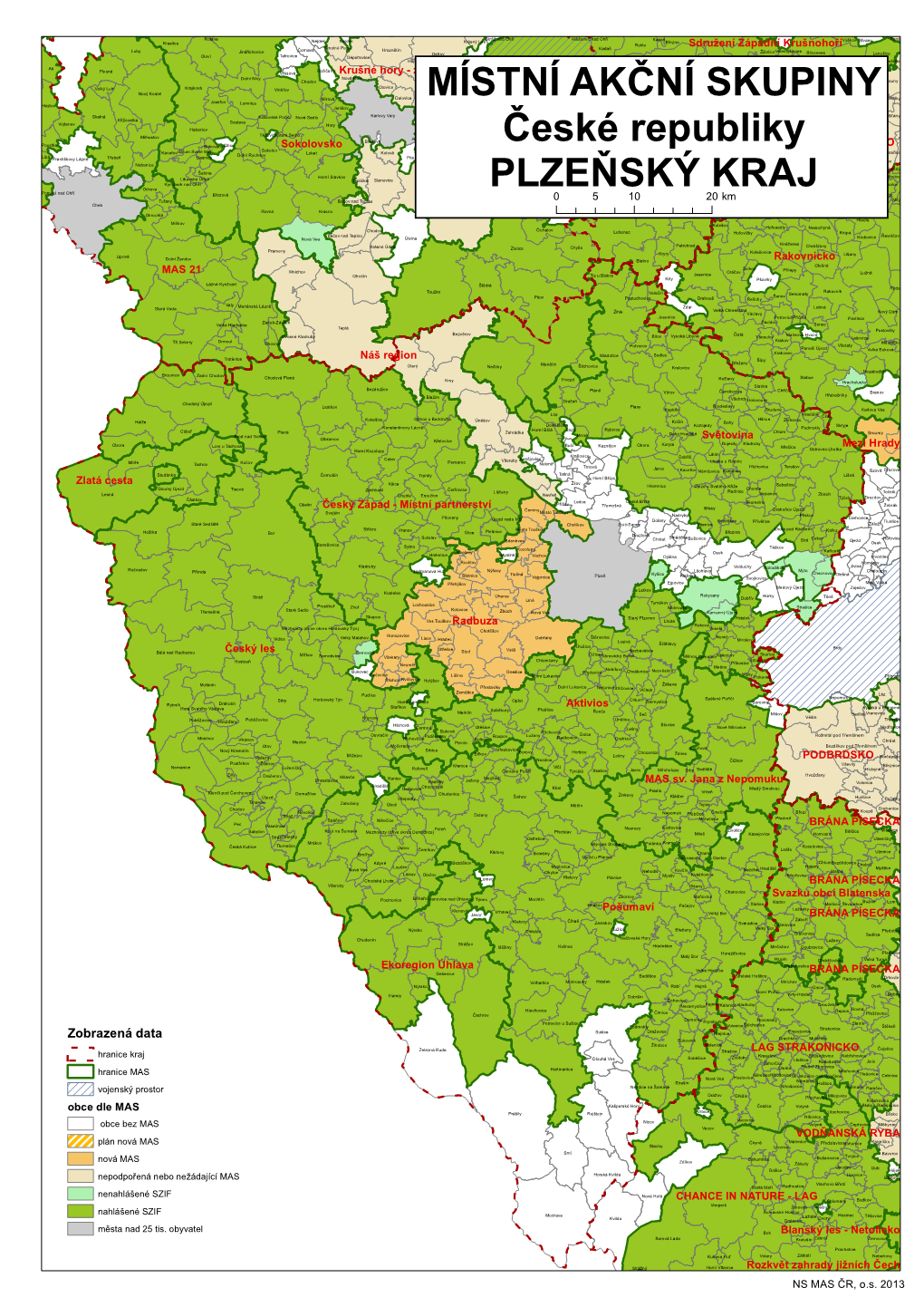 MÍSTNÍ AKČNÍ SKUPINY České Republiky PLZEŇSKÝ KRAJ