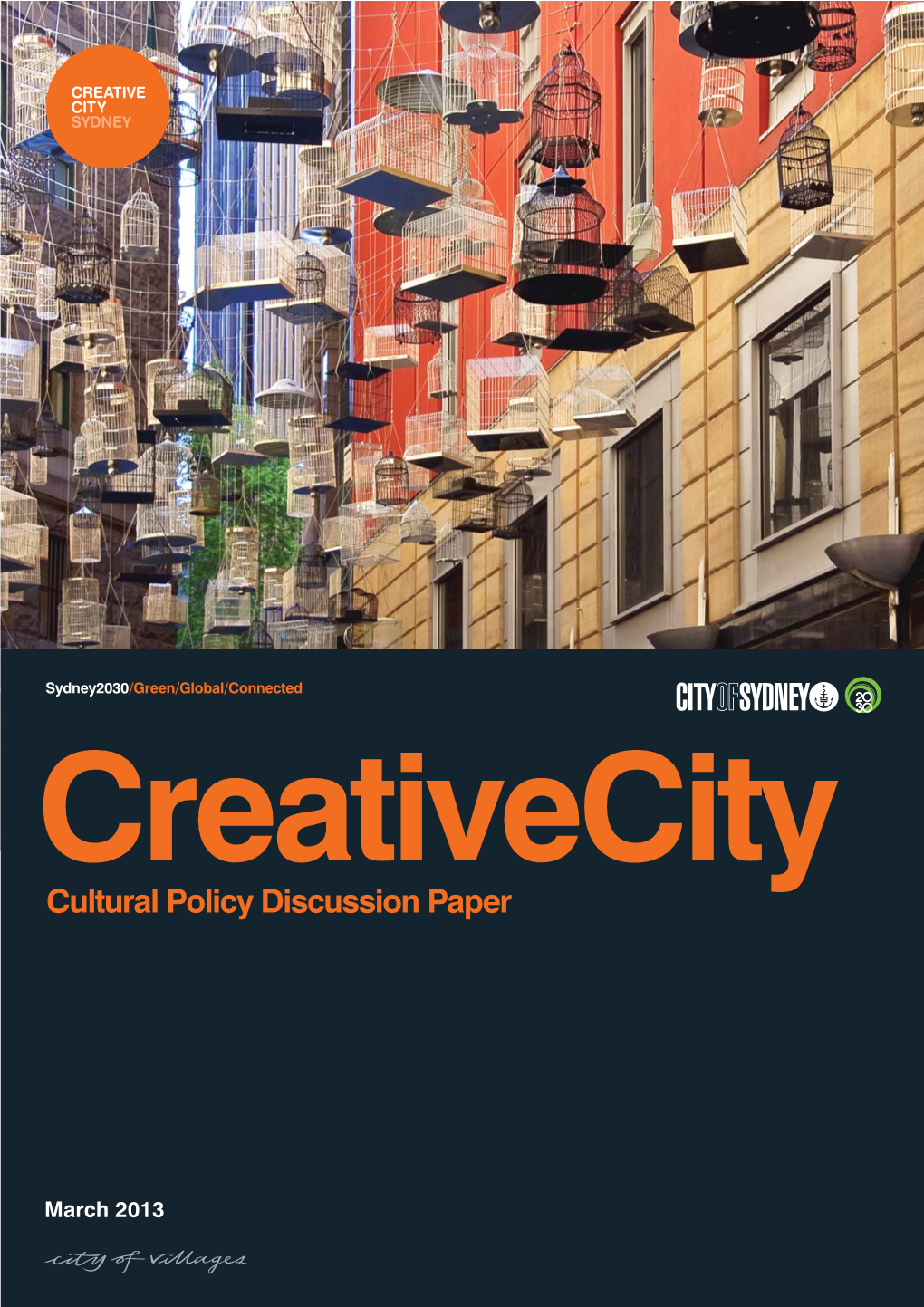 Cultural Policy Discussion Paper