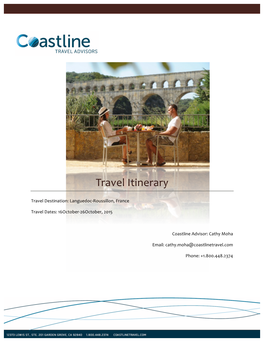 Travel Itinerary