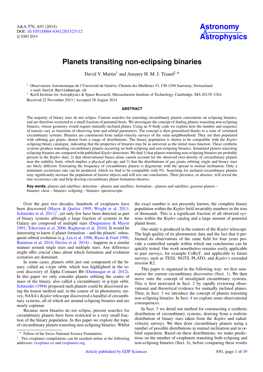 Planets Transiting Non-Eclipsing Binaries