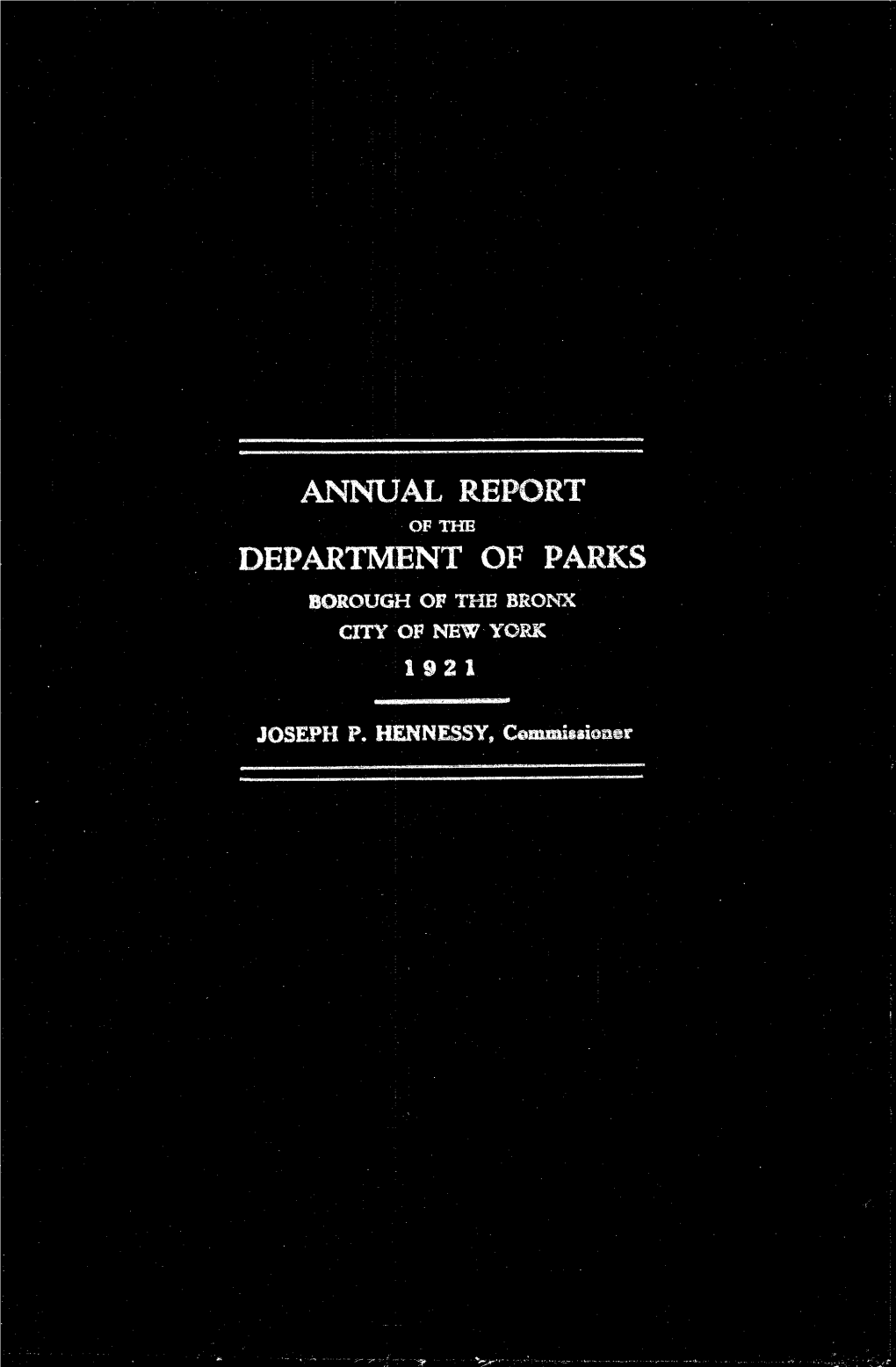 Departmentof Parks