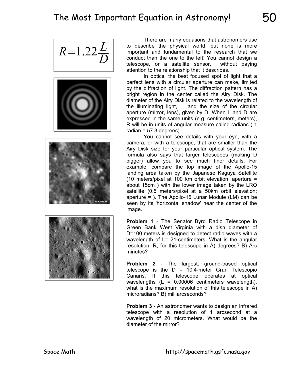 The Most Important Equation in Astronomy! 50