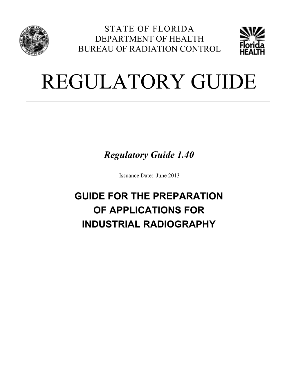 Guide for the Preparation